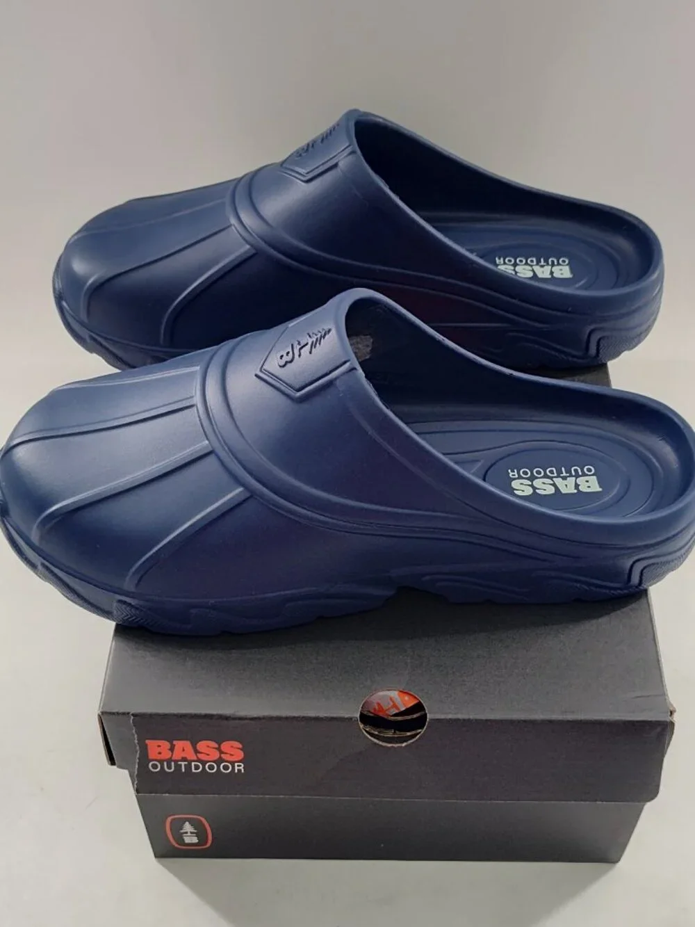 Men's Bass Outdoor Field Slides Blue Size 8 Women's Size 9          P#777@CMK